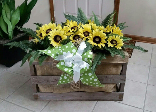 Fern Wooden Crate - View 11 from www redcrocus com